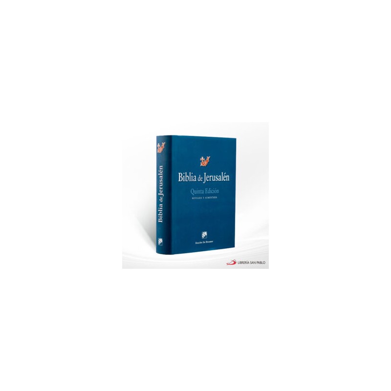 NUEVA BIBLIA DE JERUSALEN NORMAL TAPA DURA, 5TA EDICION – DDB