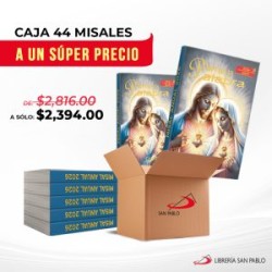 MISAL ANUAL 2026 PAN DE LA PALABRA CAJA 44 PIEZAS – SAN PABLO