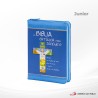 BIBLIA CATOLICA PARA JOVENES JUNIOR SIMILPIEL AZUL CON CIERRE – EVD