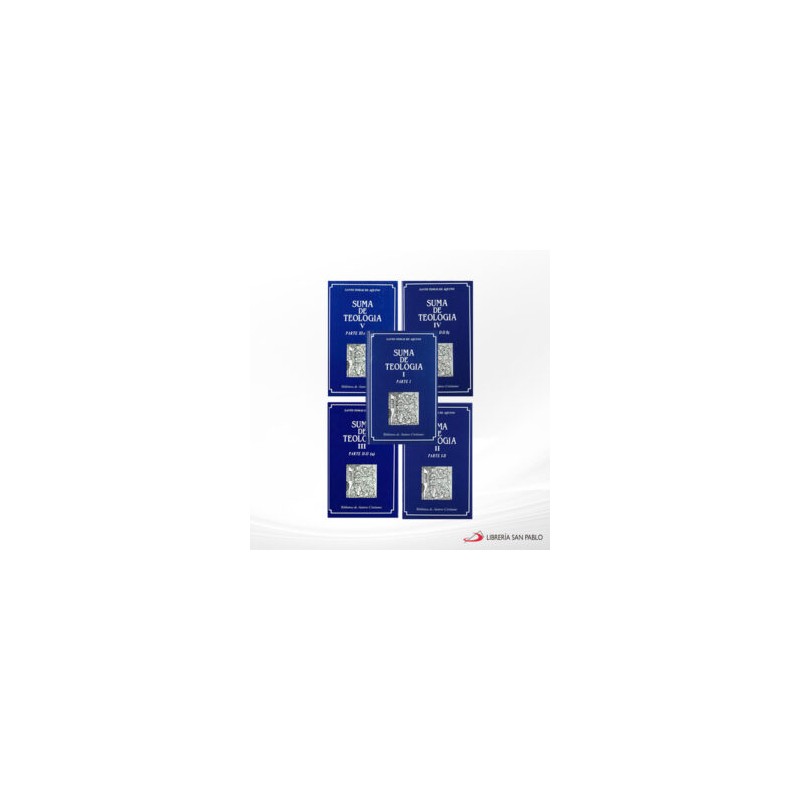 SUMA DE TEOLOGIA COLECCION 5 TOMOS – BAC