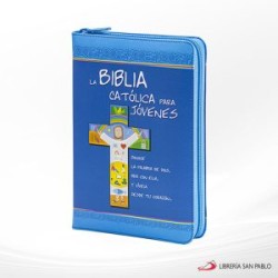 LA BIBLIA CATOLICA PARA JOVENES SIMILPIEL CON CIERRE – EVD