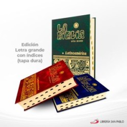 LA BIBLIA LATINOAMERICANA LG CON UÑERO – INDICES