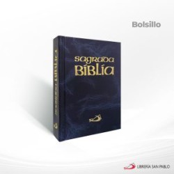 SAGRADA BIBLIA CATOLICA BOLSILLO SIN MOTIVO COLOR – SAN PABLO