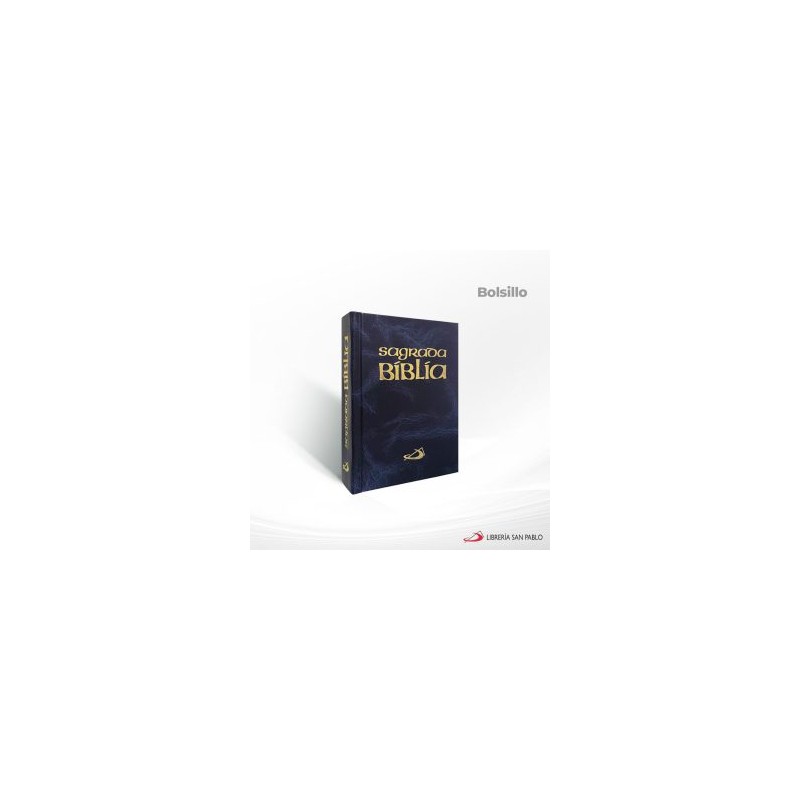 SAGRADA BIBLIA CATOLICA BOLSILLO SIN MOTIVO COLOR – SAN PABLO