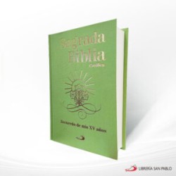 SAGRADA BIBLIA CATOLICA XV AÑOS COLOR VERDE – SAN PABLO