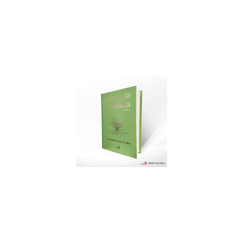 SAGRADA BIBLIA CATOLICA XV AÑOS COLOR VERDE – SAN PABLO