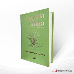 SAGRADA BIBLIA CATOLICA XV AÑOS COLOR VERDE – SAN PABLO