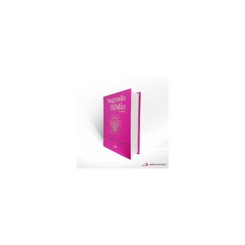 SAGRADA BIBLIA CATOLICA XV AÑOS COLOR ROSA – SAN PABLO