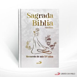SAGRADA BIBLIA CATOLICA XV AÑOS SILUETA – SAN PABLO
