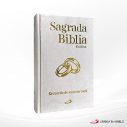 SAGRADA BIBLIA CATOLICA BODA ANILLOS – SAN PABLO